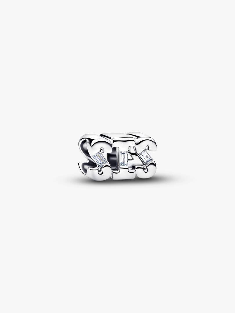 Charm "Sis" Argento Sterling 925