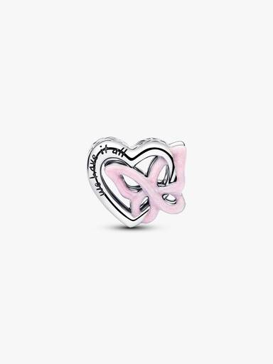 Charm Openwork Cuore e Farfalla Argento Sterling 925