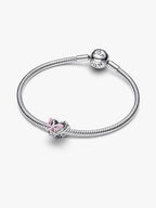 Charm Openwork Cuore e Farfalla Argento Sterling 925