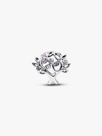 Charm Openwork Albero della Famiglia Argento Sterling 925