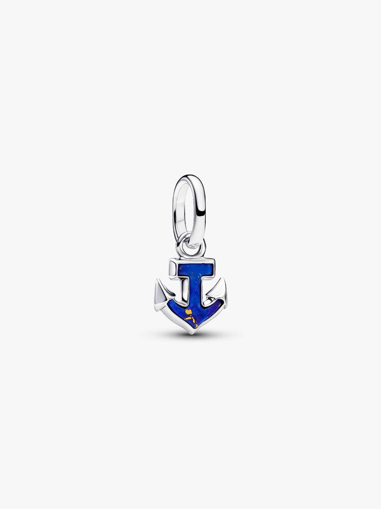 Charm Mini Pendente Ancora Blu Pandora ME Argento Sterling 925