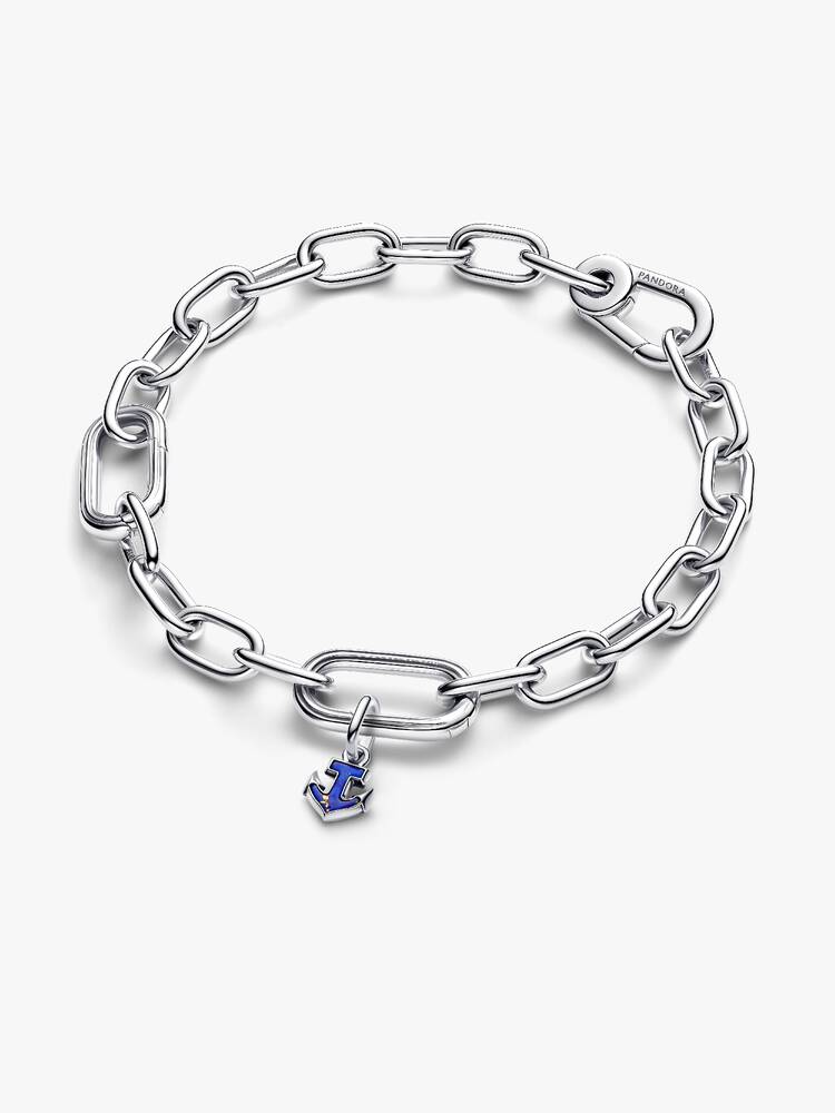Charm Mini Pendente Ancora Blu Pandora ME Argento Sterling 925