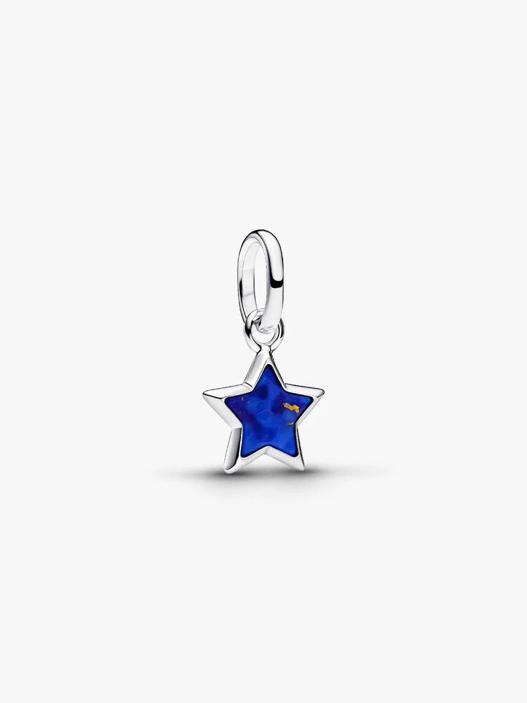 Charm Mini Pendente Stella Blu Pandora ME Argento Sterling 925