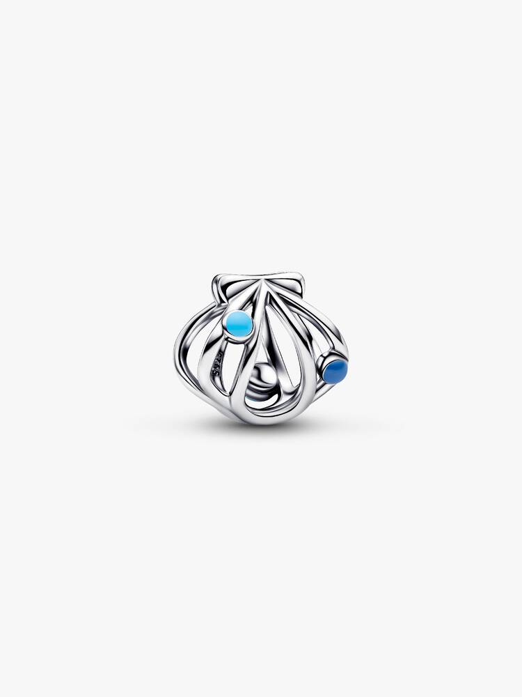 Charm Openwork Conchiglia Argento Sterling 925
