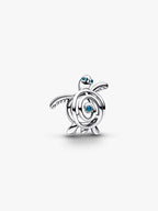 Charm Openwork Tartaruga Marina Argento Sterling 925