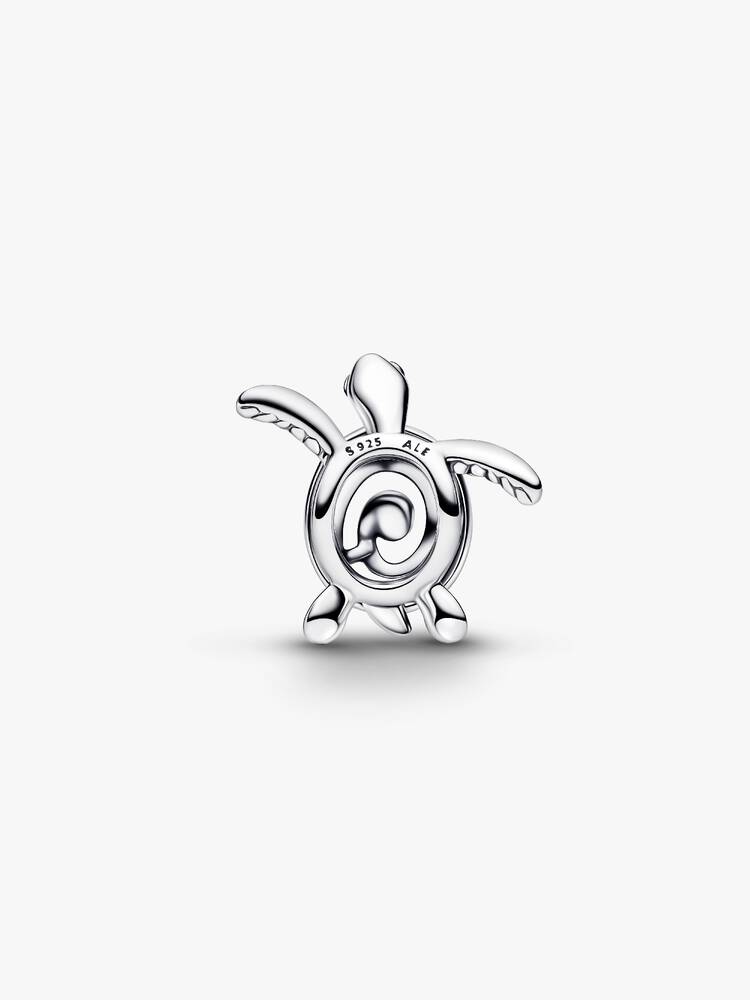 Charm Openwork Tartaruga Marina Argento Sterling 925
