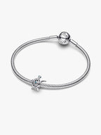 Charm Openwork Tartaruga Marina Argento Sterling 925
