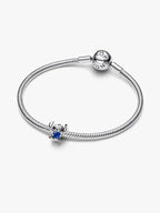 Disney, Lilo & Stitch, Stitch con cuore blu Argento Sterling 925