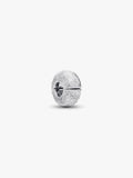 Mini Clip effetto diamantato Argento Sterling 925