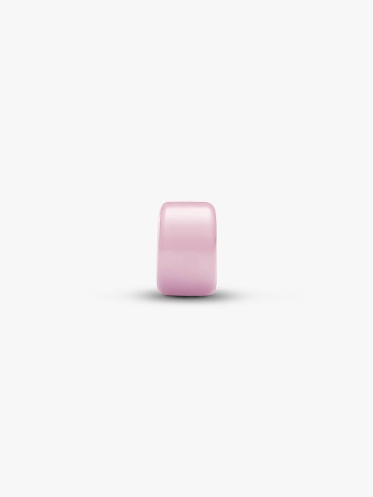 Mini Charm Vetro di Murano Rosa Argento Sterling 925