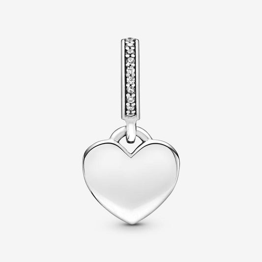 Charm Cuore Pendente da Incidere