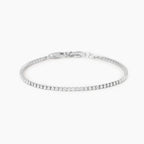 STYLE COLLECTION | STYLE 12  Bracciale tennis con cristalli bianchi