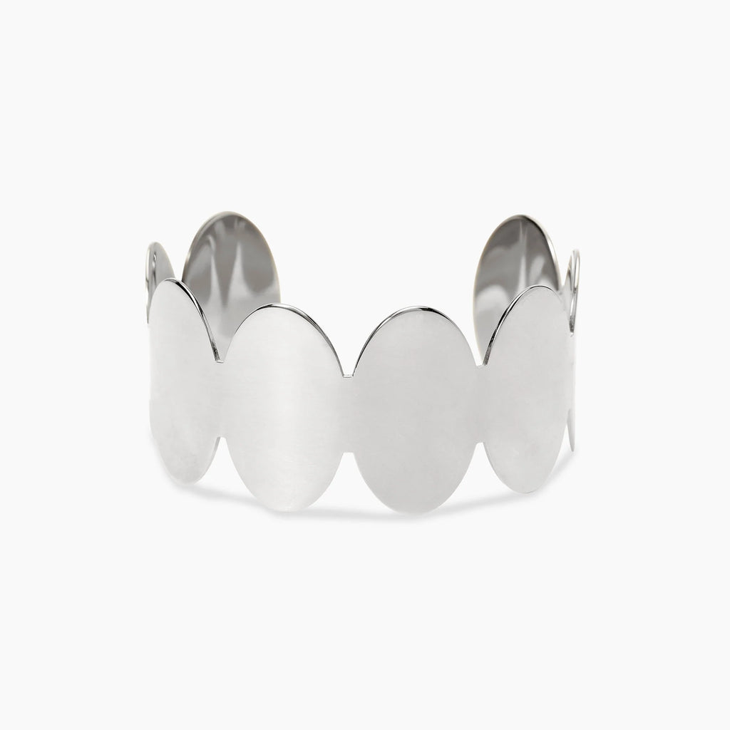 Bracciale Bangle aperto in acciaio