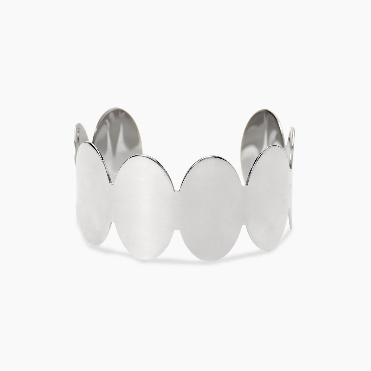 Bracciale Bangle aperto in acciaio