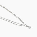 STYLE COLLECTION | STYLE 30  Girocollo con catene e ciondolo cuore