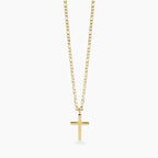 STYLE COLLECTION | STYLE 01  Collana dorata con croce