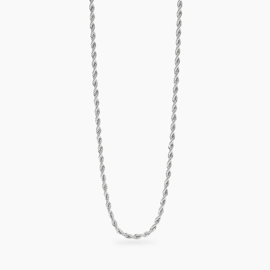 STYLE COLLECTION | STYLE 07  Collana con catena corda in acciaio