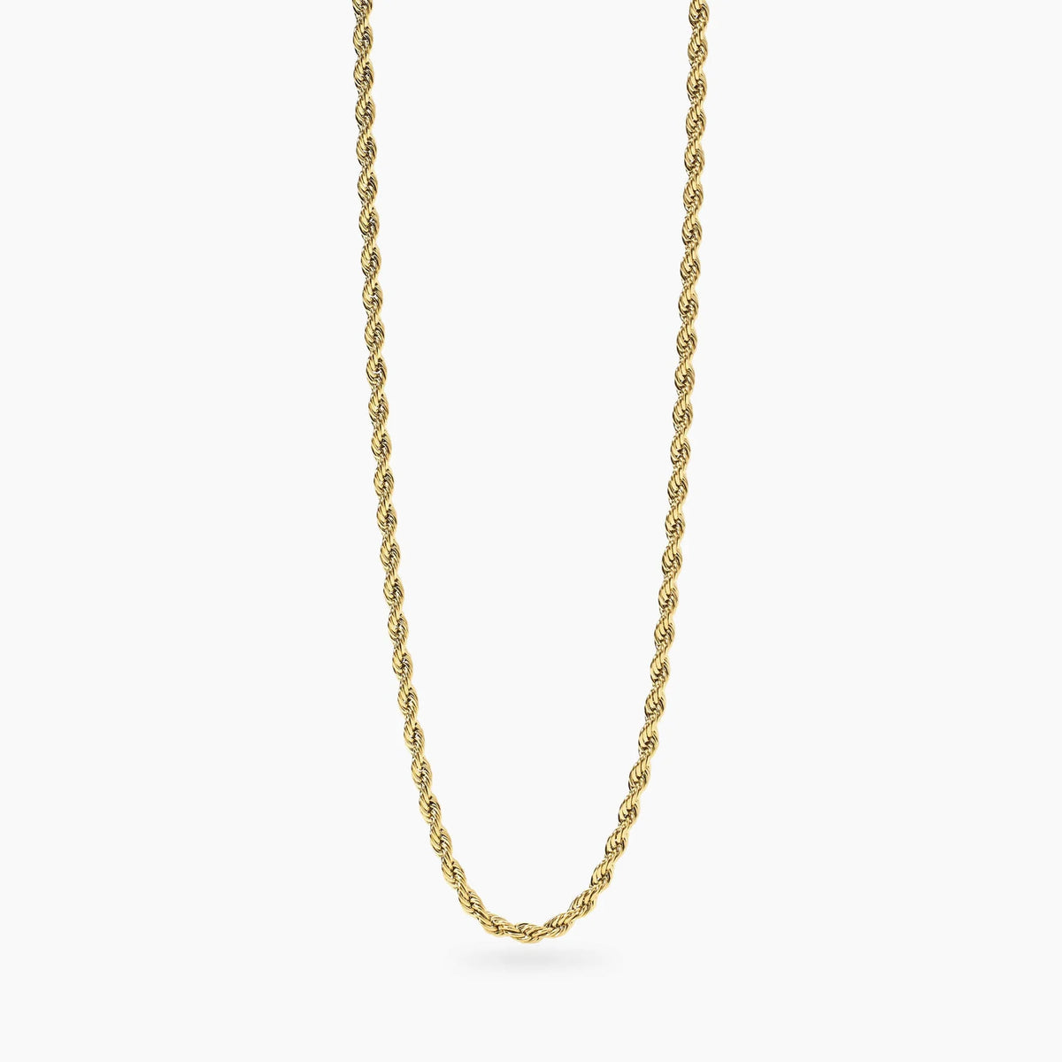 STYLE COLLECTION | STYLE 07  Collana dorata con catena corda
