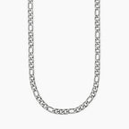 STYLE COLLECTION | STYLE 36  Collana uomo in acciaio con catena figaro