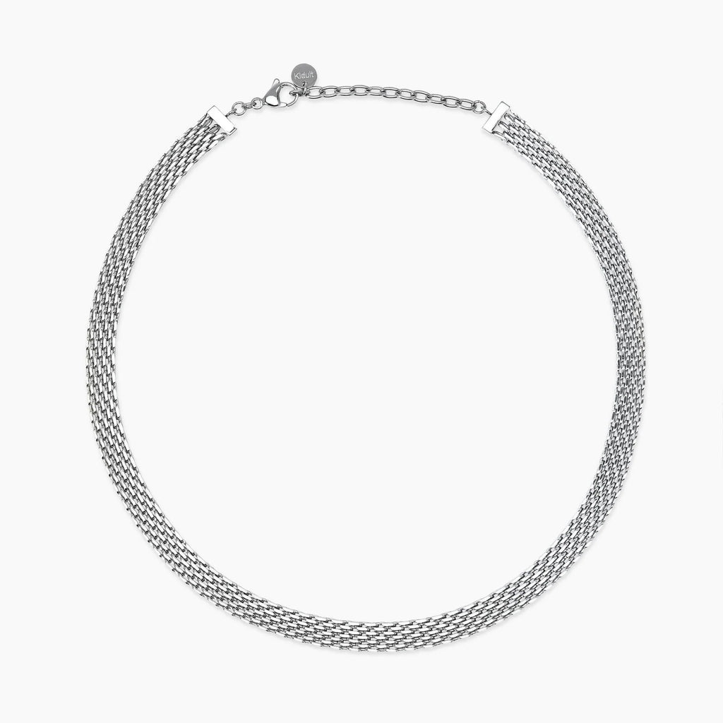 STYLE COLLECTION | STYLE 72  Girocollo regolabile con catena mesh