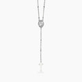 STYLE COLLECTION | STYLE 106  Collana con Madonnina e pendente croce