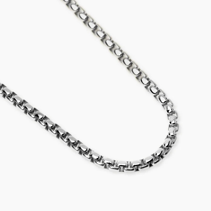STYLE COLLECTION | STYLE 57  Collana uomo catena veneta in acciaio