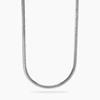 STYLE COLLECTION | STYLE 59  Collana uomo con catena snake in acciaio