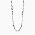 STYLE COLLECTION | STYLE 60  Collana uomo con catena fancy in acciaio