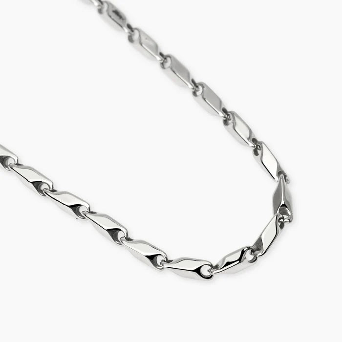 STYLE COLLECTION | STYLE 60  Collana uomo con catena fancy in acciaio