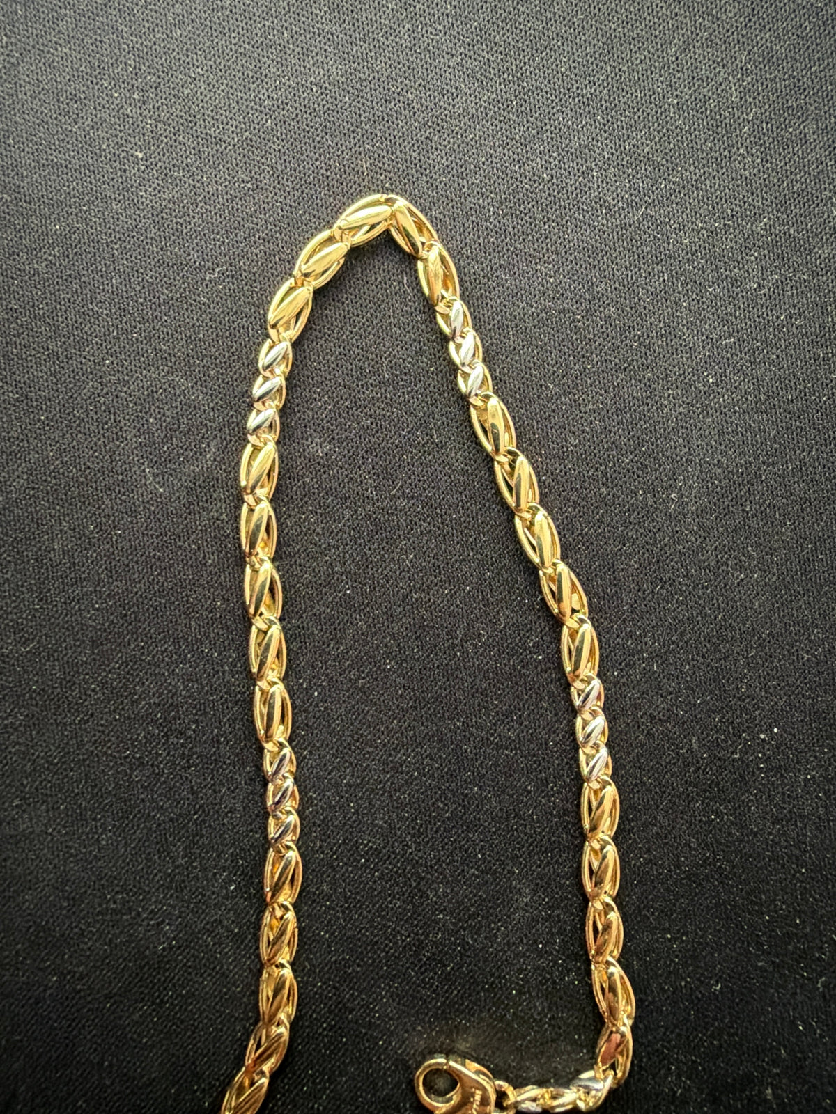 Bracciale oro 18 kt bicolore