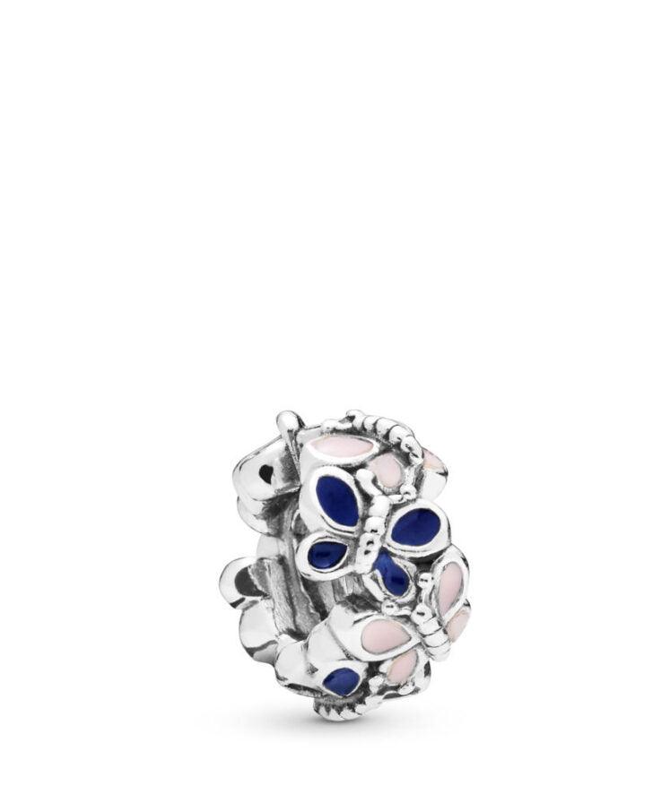 Charm distanziatore Farfalle PANDORA Bead Charm Donna argento