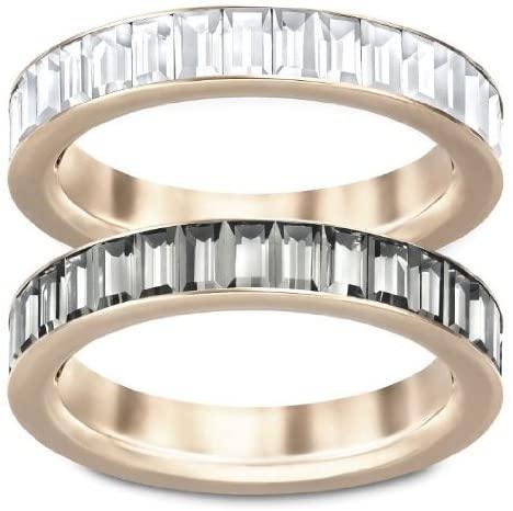 ANELLI SWAROVSKI AGATE RING SET