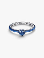 Anello Blu Chakra Heart Pandora ME Argento Sterling 925 - ANELLO