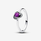 Anello Cerchio Eterno Viola 60