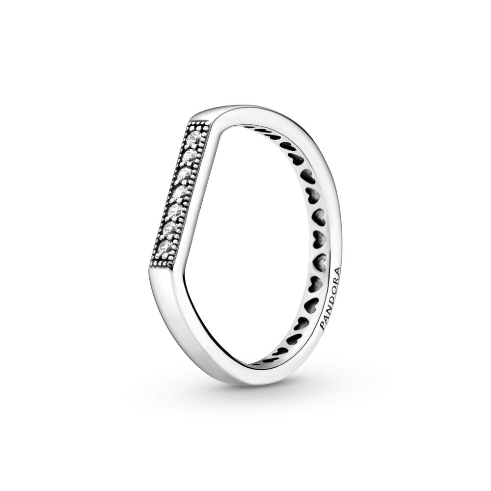 Anello Componibile con Barretta Scintillante 60