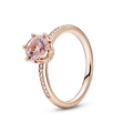 Anello Corona rosa Scintillante 60