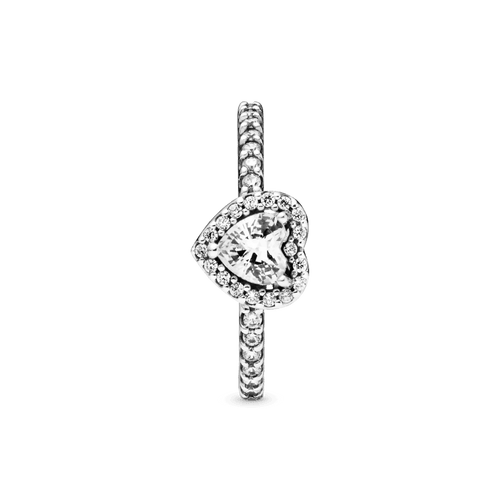 Anello Cuore in Rilievo