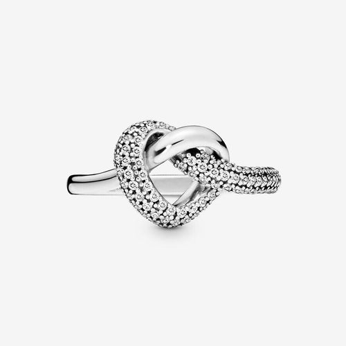 Anello Cuore intrecciato