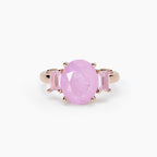 Anello Donna con Fusion Stone Rosa Ovale SANTORINI