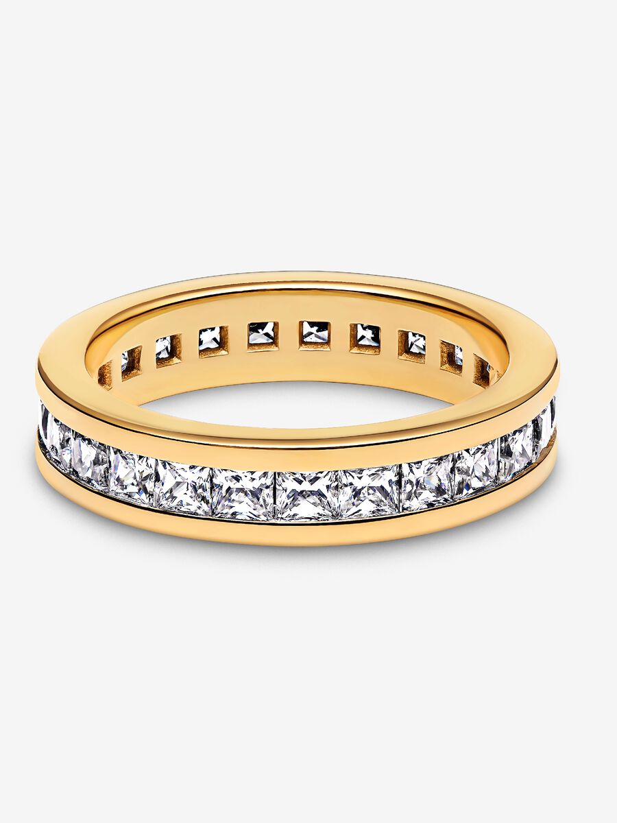 Anello Eternity Placcatura in Oro 14k - 48 - ANELLI