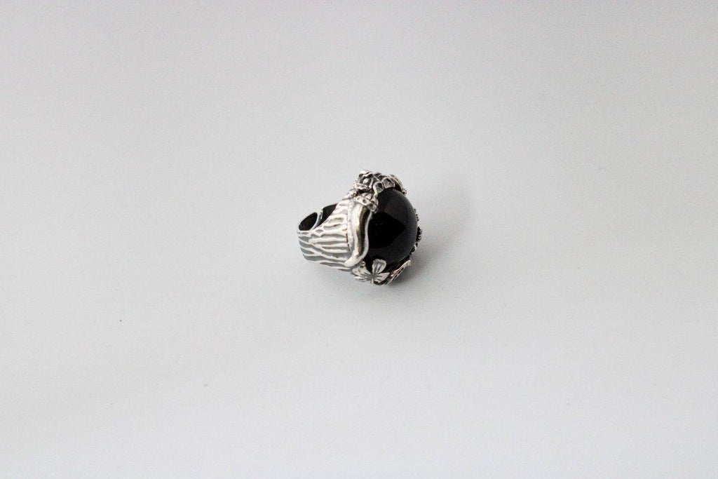 ANELLO GRANDE FORTUNA, ONICE NERO