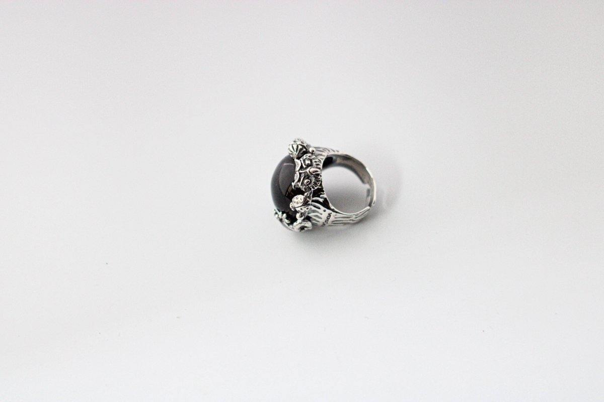 ANELLO GRANDE FORTUNA, ONICE NERO