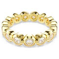 Anello Imber Taglio Round Bianco Placcato color oro - ANELLI