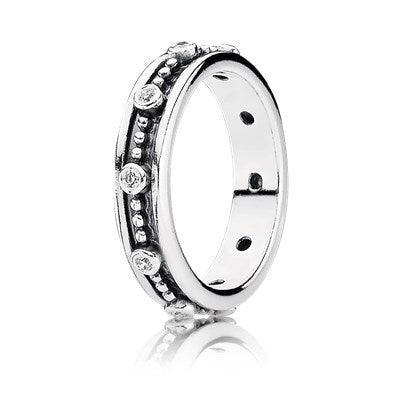 Anello Originale Argento Sterling Zirconi 60