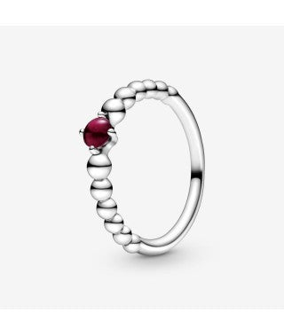 ANELLO PANDORA A SFERE - 48 / Rosso scuro - ANELLI