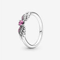 Anello Pandora Ali d’angelo con Pietra Rosa 60