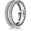 Anello Pandora Doppi Cuori 60
