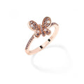 Anello Rosè Farfalla