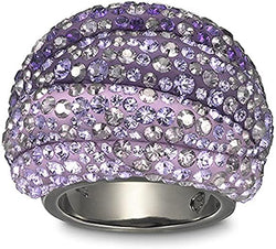 ANELLO SWAROVSKI AMETISTA VIOLA