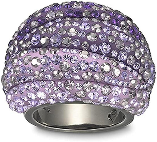 ANELLO SWAROVSKI AMETISTA VIOLA